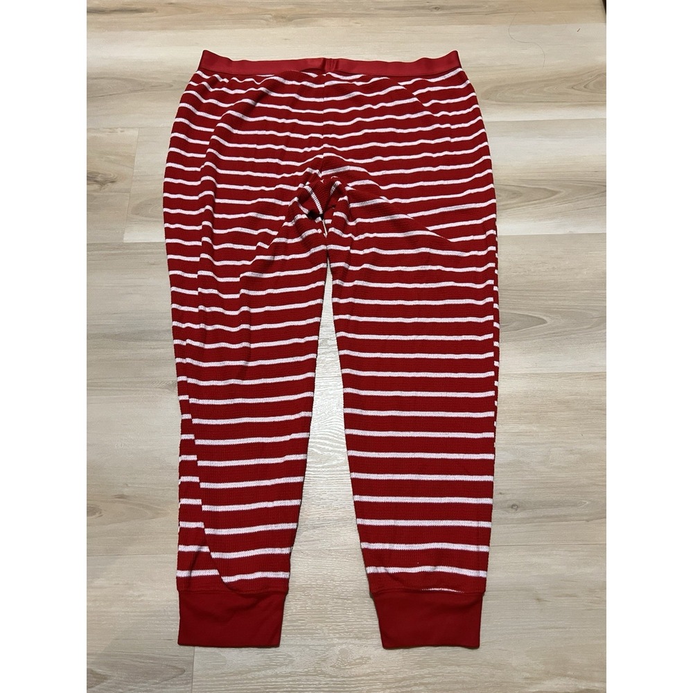 Wondershop Women's Thermal Lightweight Pajama Pants Red Stripe Size 1X - Picture 7 of 8